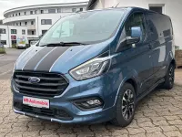 Gebraucht Ford Transit Custom Limited 184 PS (135 kW) 2021 Blau Van