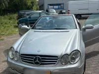 Gebraucht Mercedes CLK500 306 PS (225 kW) 2003 Silber Cabrio