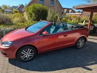 Gebraucht VW Golf Cabriolet 160 PS (117 kW) 2011 Rot Cabrio