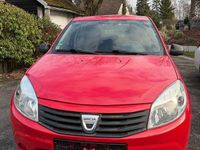 Gebraucht Dacia Sandero 75 PS (55 kW) 2009 Rot Kleinwagen
