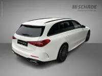 Gebraucht Mercedes C220 AMG line 197 PS (144 kW) 2026 Weiß Kombi