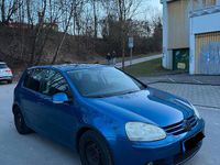 Gebraucht VW Golf V 102 PS (75 kW) 2007 Blau Kleinwagen