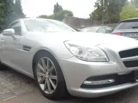 Gebraucht Mercedes SLK250 204 PS (150 kW) 2011 Silber Cabrio