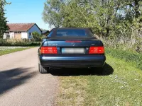 Gebraucht Mercedes SL320 231 PS (169 kW) 1998 Blau Cabrio