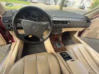 Gebraucht Mercedes SL320 231 PS (169 kW) 1993 Rot Cabrio