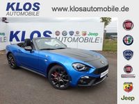 Gebraucht Abarth 124 Spider 170 PS (125 kW) 2017 Blau metallic Cabrio