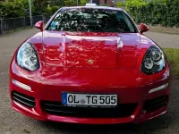 Gebraucht Porsche Panamera S Sport 420 PS (308 kW) 2013 Rot Kleinwagen