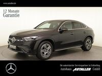Gebraucht Mercedes GLC220 AMG line 197 PS (144 kW) 2023 Metalliclack obsidianschwarz Coupé