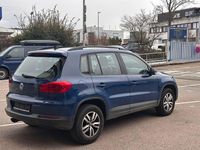 Gebraucht VW Tiguan Trendline 122 PS (89 kW) 2011 Blau SUV