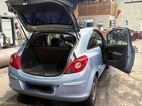 Gebraucht Opel Corsa Edition 80 PS (58 kW) 2007 Blau Limousine
