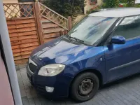 Gebraucht Skoda Fabia 69 PS (50 kW) 2008 Blau Kleinwagen