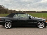 Gebraucht BMW 323 Cabriolet 170 PS (125 kW) 2000 Schwarz Cabrio