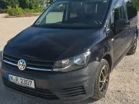 Gebraucht VW Caddy 150 PS (110 kW) 2017 Schwarz Van / Kleinbus