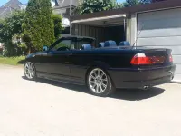 Gebraucht BMW 330 Cabriolet Sport Line 231 PS (169 kW) 2005 Blau Cabrio