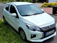 Gebraucht Mitsubishi Space Star Basis 71 PS (52 kW) 2020 Weiß Kleinwagen