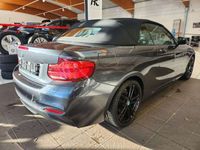 gebraucht BMW 230 i Cabrio M Sport Leder Navi Hifi PDC Shadow