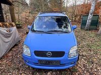 Gebraucht Opel Agila 80 PS (58 kW) 2003 Blau Van / Kleinbus