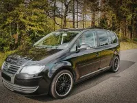 Gebraucht VW Touran 102 PS (75 kW) 2007 Schwarz Van / Kleinbus