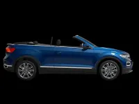 Gebraucht VW T-Roc Cabriolet Style 150 PS (110 kW) 2021 Blau Cabrio