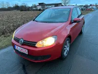 Gebraucht VW Golf VI Comfortline 80 PS (58 kW) 2009 Rot Kleinwagen