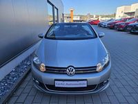 Gebraucht VW Golf Cabriolet LOUNGE 105 PS (77 kW) 2016 Tungsten silver metallic Cabrio