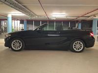Gebraucht BMW 218 Advantage 136 PS (100 kW) 2016 Schwarz Cabrio