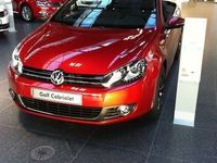 Gebraucht VW Golf Cabriolet 105 PS (77 kW) 2011 Rot metallic Cabrio