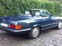 Gebraucht Mercedes 300 184 PS (135 kW) 1986 Blau Cabrio