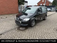 Gebraucht VW Touran Highline 105 PS (77 kW) 2007 Schwarz Van / Kleinbus