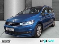 Gebraucht VW Touran Comfortline 150 PS (110 kW) 2022 Caribbean blue metallic Van / Kleinbus