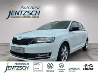 Gebraucht Skoda Rapid Style 125 PS (91 kW) 2018 Weiß Kleinwagen