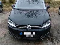 Gebraucht VW Sharan 150 PS (110 kW) 2022 Schwarz Van / Kleinbus