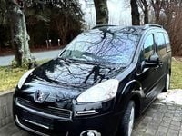 Gebraucht Peugeot Partner Tepee Allure 114 PS (83 kW) 2013 Schwarz Van / Kleinbus