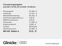 Gebraucht Audi SQ7 Ambiente 435 PS (319 kW) 2020 Tiefschwarz SUV