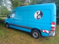 Gebraucht Mercedes Sprinter 160 PS (117 kW) 2011 Blau Van