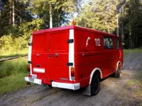 Gebraucht VW LT 75 PS (55 kW) 1982 Rot Van / Kleinbus