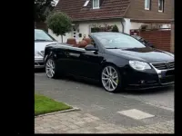 Gebraucht VW Eos 140 PS (102 kW) 2009 Braun Cabrio