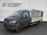 gebraucht VW Transporter T63,5t Pritsche lang 3 Achser Rampe