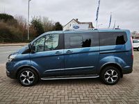 Gebraucht Ford Transit Custom Active 150 PS (110 kW) 2021 Chromablau metallic Van / Kleinbus