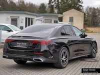 Gebraucht Mercedes E220 AMG 197 PS (144 kW) 2023 Metalliclack obsidianschwarz Limousine
