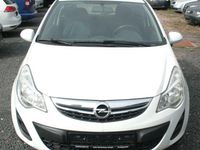 Gebraucht Opel Corsa Selection 69 PS (50 kW) 2012 Weiß Kleinwagen