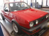 Gebraucht VW Golf II GTI 110 PS (80 kW) 1990 Rot Kleinwagen