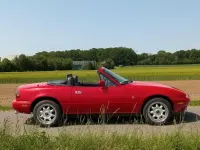 Gebraucht Mazda MX5 114 PS (83 kW) 1994 Rot Cabrio