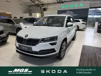Gebraucht Skoda Karoq Clever 150 PS (110 kW) 2021 Moonweiss metallic SUV