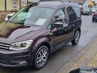 Gebraucht VW Caddy Comfortline 125 PS (91 kW) 2016 Schwarz Van / Kleinbus