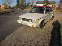 Gebraucht VW Golf Cabriolet 98 PS (72 kW) 1990 Weiß Cabrio