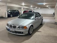 Gebraucht BMW 320 Cabriolet 170 PS (125 kW) 2001 Silber Cabrio