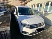 Gebraucht VW Caddy Maxi 102 PS (75 kW) 2019 Weiß Van / Kleinbus