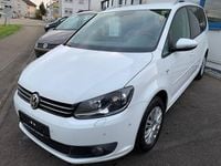Gebraucht VW Touran Cup 105 PS (77 kW) 2014 Weiß Van / Kleinbus
