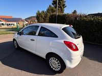 Gebraucht Opel Corsa Edition 80 PS (58 kW) 2009 Weiß Kleinwagen